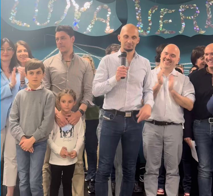 Intervento del Candidato a Sindaco, Matteo Ferrucci, alla cena del 12 aprile